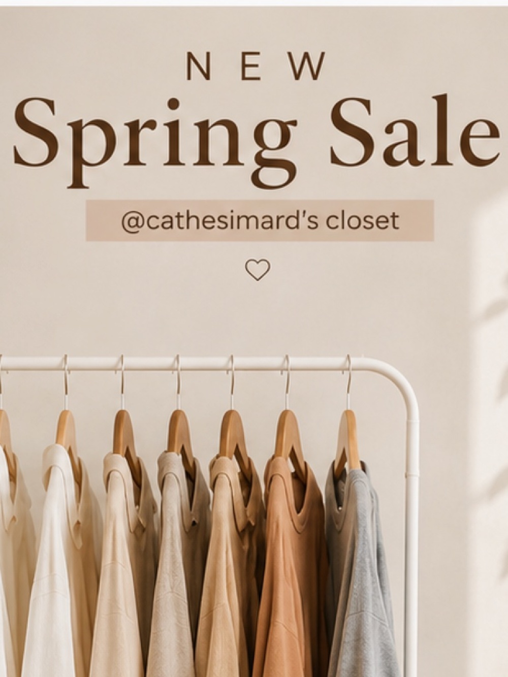 • New Spring sale 2026 🌱 •